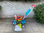 Smoby driewieler met afneembare duwstang, Kinderen en Baby's, Speelgoed | Buiten | Voertuigen en Loopfietsen, Ophalen, Zo goed als nieuw