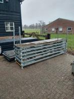 Steigerbokken - 5 zo goed als nieuw, 1 gebruikte, Doe-het-zelf en Verbouw, Steigers, Ophalen of Verzenden, Zo goed als nieuw, Overige typen