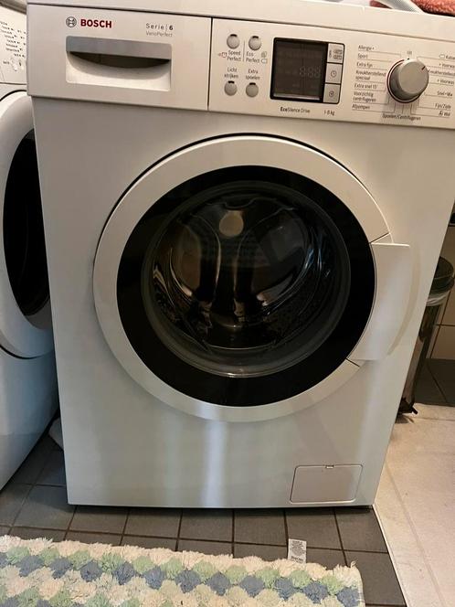Bosch wasmachine, Witgoed en Apparatuur, Wasmachines, Gebruikt, Voorlader, 6 tot 8 kg, 85 tot 90 cm, 1200 tot 1600 toeren, Energieklasse A of zuiniger