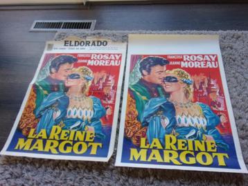1954 FILMPOSTER LA REINE MARGOT/JEANNE MOREAU beschikbaar voor biedingen