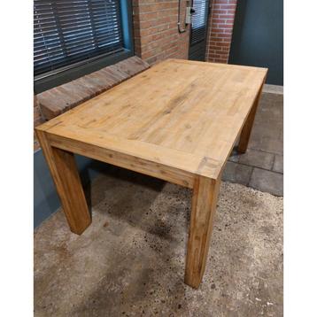 Houten tafel 160.5 cm x 90.5 cm x 77.5 cm beschikbaar voor biedingen