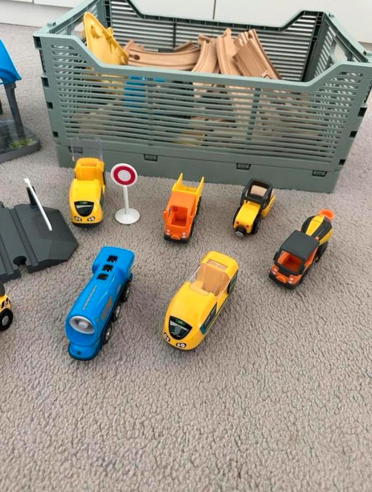 Uitgebreide Treinbaan, Kinderen en Baby's, Speelgoed | Overig, Gebruikt, Jongen of Meisje, Ophalen