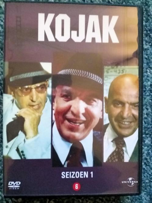 KOJAK seizoen 1 - Telly Savalas, Cd's en Dvd's, Dvd's | Tv en Series, Zo goed als nieuw, Actie en Avontuur, Boxset, Vanaf 12 jaar
