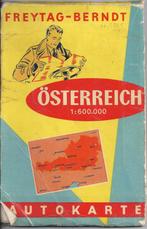 Pl1436 plattegrond / autokaart oostenrijk, Gelezen, Ophalen of Verzenden, Landkaart, 1800 tot 2000