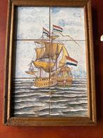 Tegeltableau VOC Schip, Antiek en Kunst, Ophalen of Verzenden