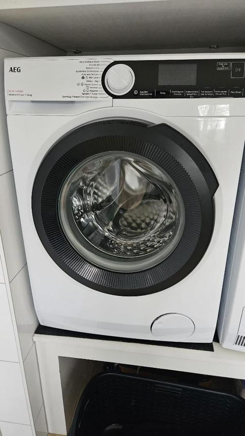 wasmachine AEG LR9586BN4, Witgoed en Apparatuur, Wasmachines, Zo goed als nieuw, Voorlader, 6 tot 8 kg, 85 tot 90 cm, 1600 toeren of meer