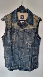 Nieuw! G-Star Raw Gilet / mouwloos jack spijkerstof - Maat M, G-STAR, Nieuw, Ophalen of Verzenden, Maat 48/50 (M)