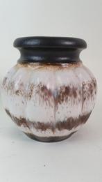 Vintage Fat Lava vaas, Scheurich 292-16, bruin. 3A4, Ophalen of Verzenden
