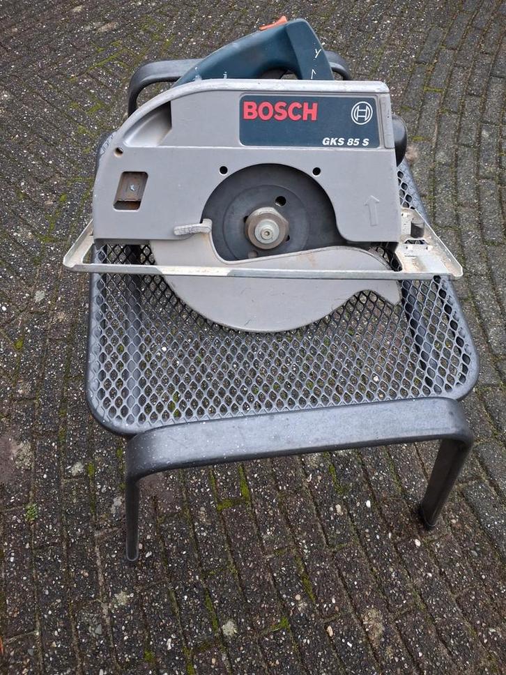 Bosch GKS 85 S Cirkelzaag - Gebruikt, Doe-het-zelf en Verbouw, Gereedschap | Zaagmachines, Gebruikt, Cirkelzaag, 1200 watt of meer