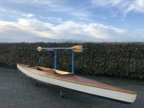 Kano decor stuk, Watersport en Boten, Kano's, Gebruikt, Overige typen, Twee personen, Met peddels, Ophalen