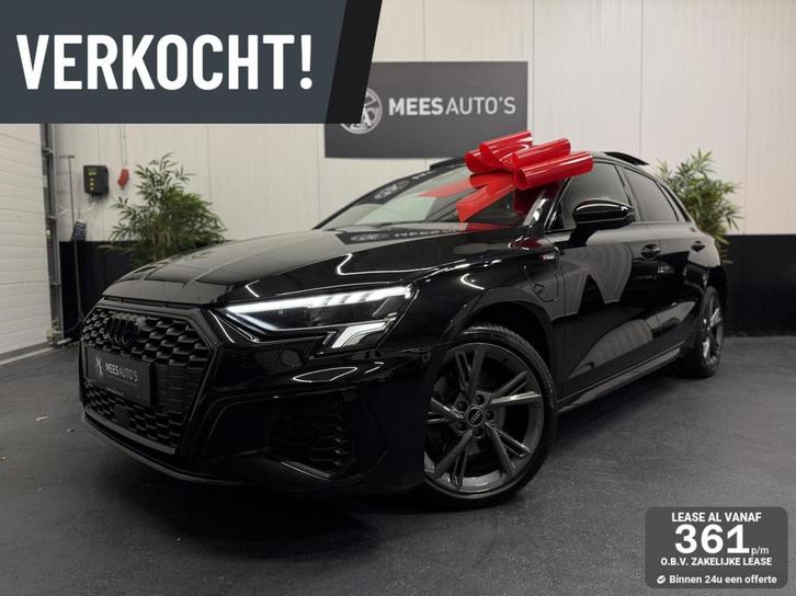 Audi A3 Sportback 40 TFSI e Edition|Pano|Keyless|Leer|Massag, Auto's, Audi, Bedrijf, Te koop, A3, ABS, Adaptive Cruise Control