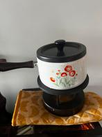 Fondueset Wildflowers, Ophalen of Verzenden, Gebruikt, Koekenpan of Braadpan