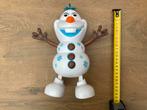 Zgan,werkende, Disney Frozen Olaf pop. Geluid,licht,beweging, Ophalen, Overige figuren, Zo goed als nieuw, Beeldje of Figuurtje