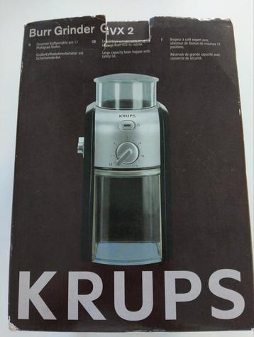 Krups Koffiemolen rvs GVX242