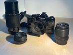 Pentax MX met 4 Lenzen & Winder, Ophalen of Verzenden, Gebruikt, Spiegelreflex, Pentax