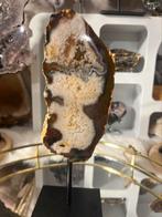 Agaat Geode met Druzy Kristallen, Ophalen of Verzenden