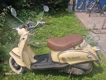 La Souris scooter blauw kenteken  beschikbaar voor biedingen