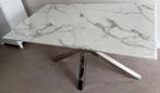 Marmeren eettafel te koop!, Huis en Inrichting, Tafels | Salontafels, Zo goed als nieuw, Rechthoekig, 50 tot 100 cm, Ophalen of Verzenden