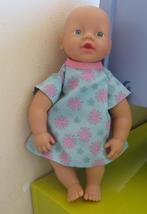Little Baby pop32c poppenkleertjes poppenkleding mint jurk95, Nieuw, Ophalen of Verzenden, Babypop