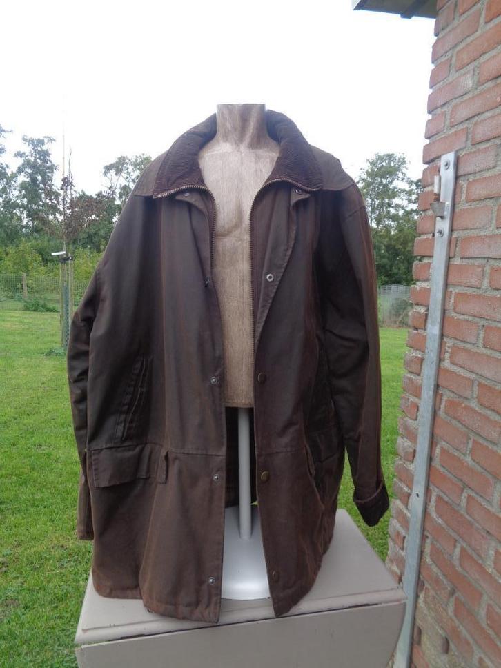 waxjas heren, Kleding | Heren, Jassen | Winter, Gedragen, Overige maten, Bruin, Ophalen of Verzenden
