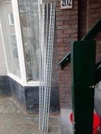 Element wandrail dubbel wit 206 cm, en steunen, Duitse, Ophalen, Met plank(en), Gebruikt, 50 tot 100 cm