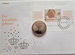 Gedenkmunt Geboorte Prinses Amalia, Postzegels en Munten, Ophalen, Koningin Beatrix, Euro's, Losse munt