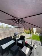Compleet set met parasol, Ophalen, Zo goed als nieuw