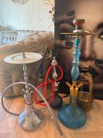 4 Waterpijpen met Accessoires –Complete Set voor €100, Verzamelen, Rookartikelen, Aanstekers en Luciferdoosjes, Ophalen of Verzenden