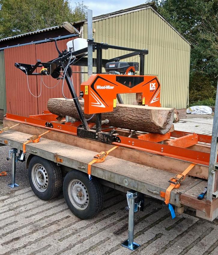 Hout zagen op lokatie, Tuin en Terras, Palen, Balken en Planken, Palen, 250 cm of meer, Ophalen of Verzenden