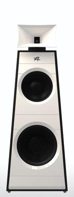 Dieses audio aura wit, Zo goed als nieuw, Minder dan 60 watt, Front, Rear of Stereo speakers, Ophalen