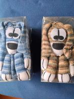 Haakpakket Kindersjaal Hond Katia - Blauw/Bruin, Ophalen of Verzenden, Nieuw, Breien of Haken, Wol of Garen