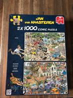 Puzzel 2x 1000 Safari & De Storm, Ophalen of Verzenden, 500 t/m 1500 stukjes, Zo goed als nieuw, Legpuzzel