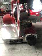 Snijmachine Berkel in nostalgisch rood uitgevoerd, Ophalen
