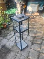 grote zwarte buiten lantaarn, Tuin en Terras, Buitenverlichting, Ophalen, Gebruikt