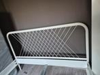 ikea bed Nesttun 140x200, Huis en Inrichting, Slaapkamer | Bedden, Ophalen, Gebruikt, Wit, Tweepersoons
