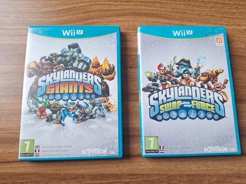 Skylanders Giants & Swap Force Wii U + Portals, Spelcomputers en Games, Games | Nintendo Wii U, Gebruikt, Avontuur en Actie, 2 spelers