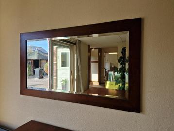 kersenhouten spiegel 144x81 beschikbaar voor biedingen