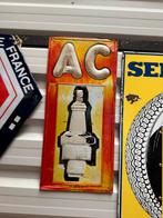 AC Bougie oud reclamebord, Verzamelen, Merken en Reclamevoorwerpen, Reclamebord, Gebruikt, -, -