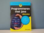 NIEUW !!: boek; "Programmeren met Java" voor Dummies, Ophalen of Verzenden, Nieuw, Programmeertaal of Theorie, Barry Burd