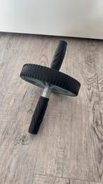 Buikspierwiel, Body sculpture, zwart/grijs, 28cm, Ophalen of Verzenden, Zo goed als nieuw, Buik, Buikspierwiel