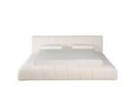 Teddy Amour bed Japandi Stijl 140,160 en 180x200cm € 649,-, Japandi, Eenpersoons, Wit, Nieuw