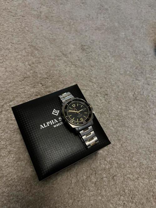 ALPHA SIERRA HORLOGE, Sieraden, Tassen en Uiterlijk, Horloges | Heren, Nieuw, Overige merken, Staal, Ophalen of Verzenden