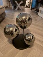 Moderne Plafondlamp met Chrome Bollen, Antiek en Kunst, Ophalen