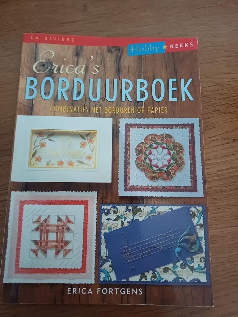 Erica's borduurboek, Boeken, Hobby en Vrije tijd, Zo goed als nieuw, Ophalen of Verzenden