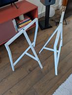 IKEA Schragen bureau wit, Huis en Inrichting, Bureaus, Ophalen, Zo goed als nieuw, Bureau