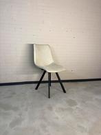 Witte Kunstlederen Eetkamerstoelen - 12 stuks, Kunststof, Wit, Ophalen of Verzenden, Zo goed als nieuw