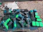 Complete makita set 18v 7 machines, 70 mm of meer, Ophalen of Verzenden, Zo goed als nieuw, Afkortzaag