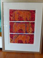 zeefdruk van Ans van Dijk, ingelijst, Antiek en Kunst, Ophalen