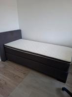 Nette 1 persoonsbed boxspring, Ophalen, Gebruikt, 90 cm, 210 cm