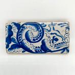 Antieke tegel - randtegel - 18e eeuw - bodemvondsten - tegel, Ophalen of Verzenden